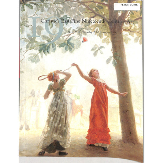 Christie's Fine 19th Century Art Auction Catalog November 2, 1999