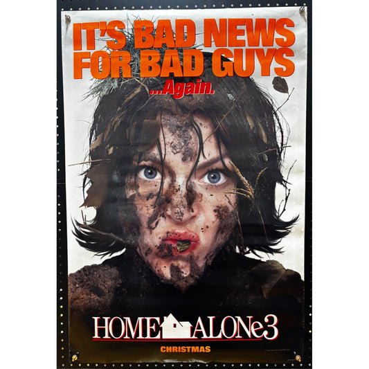 Home Alone 3 (1997) Version E Double-Sided, Original Rolled Poster 27x40