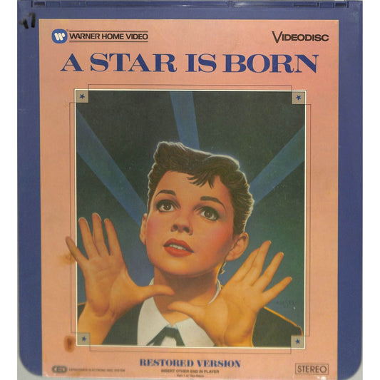 A Star is Born (1954) Vintage Double CED Videodisc