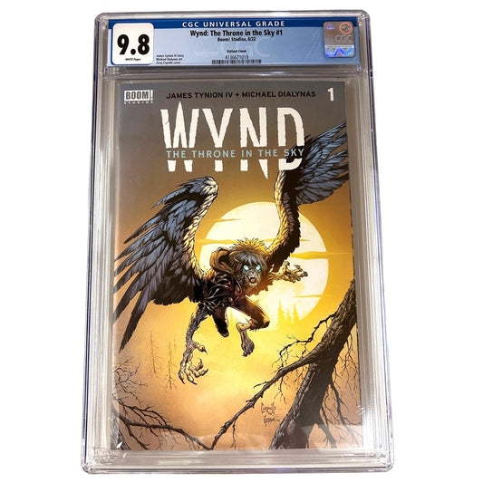 Wynd: The Throne in the Sky #1 Variant Cover CGC 9.8 White Pages