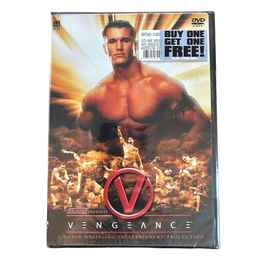 WWE - Vengeance 2004 (DVD, 2004) BRAND NEW SEALED Chris Benoit vs. Triple H