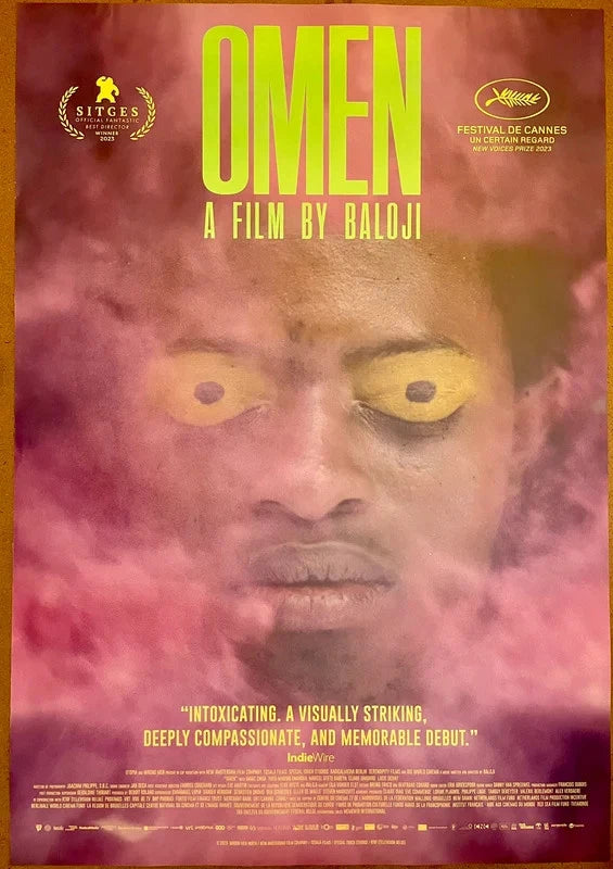 Omen 2023 Original Movie Poster 27x40 SS Baloji Cannes Augure