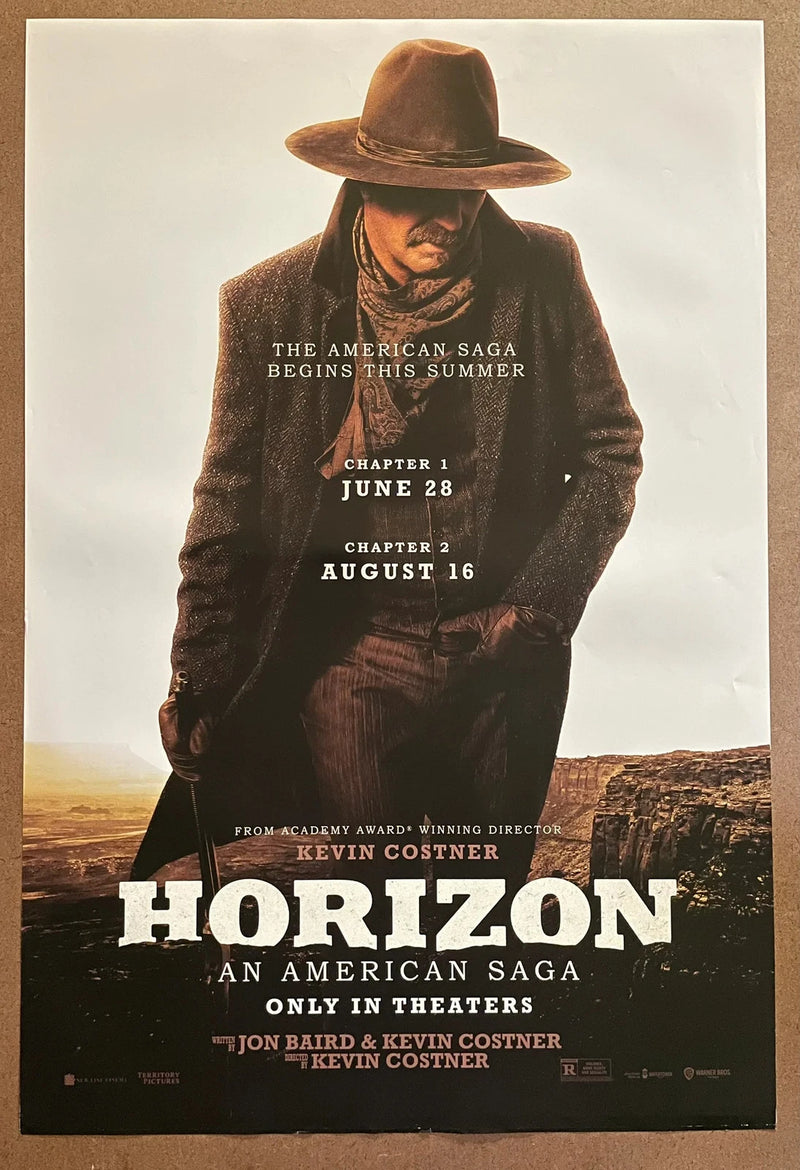 Horizon: An American Saga 2024 US One-Sheet rolled Western Poster Kevin Costner