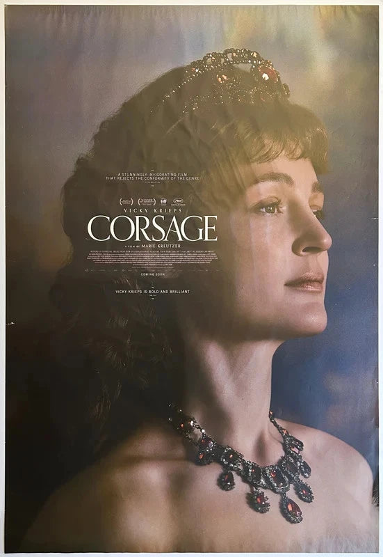Corsage 2022 Original Movie Poster 27x40 DS Vicky Krieps Marie Kreutzer