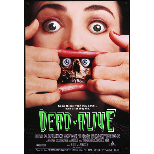 DEAD ALIVE 1992 Original Theatrical Unfolded Movie Poster 27" x 39 1/2"