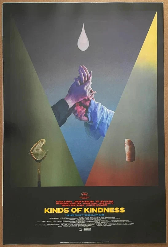 Kinds of Kindness 2024 Original Movie Poster 27x40 Emma Stone Lanthimos