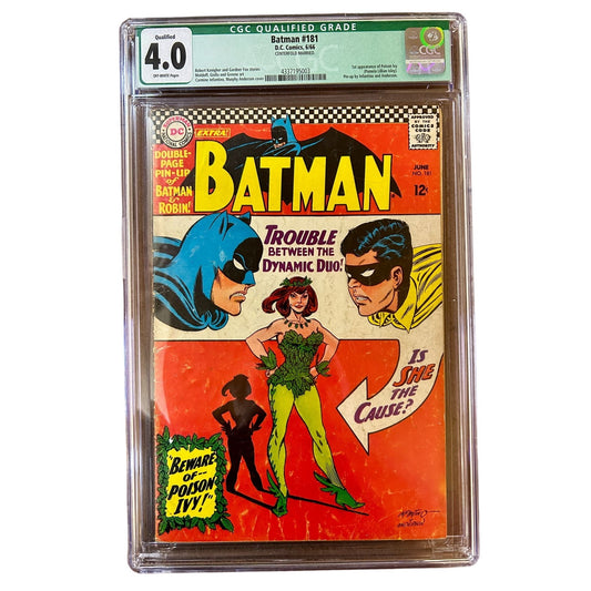 Batman #181 CGC Graded 4.0