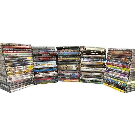 BULK LOT 97 Brand New Sealed DVDs Movies, TV, Documentaries Multi-Genre SG2-2