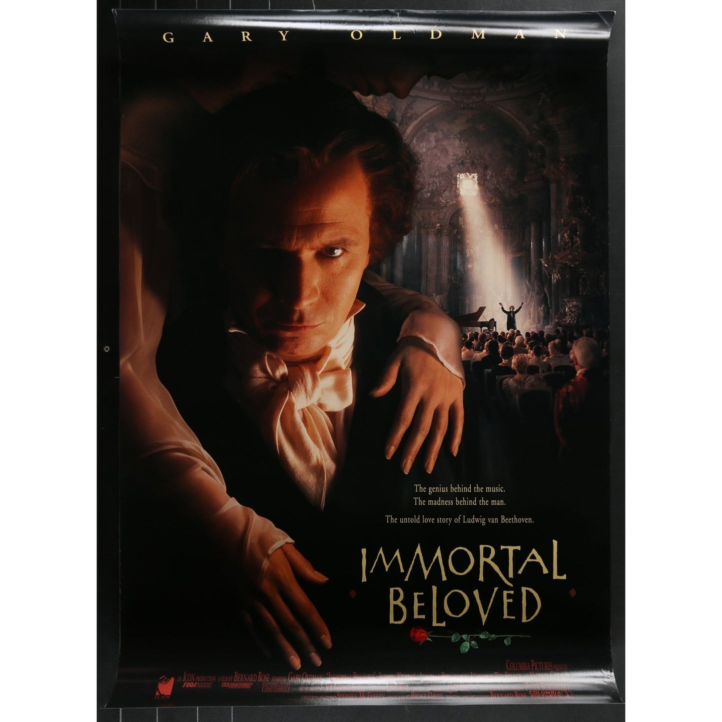 Immortal Beloved (1994) Original Double-sided Movie Poster Rolled 27x40