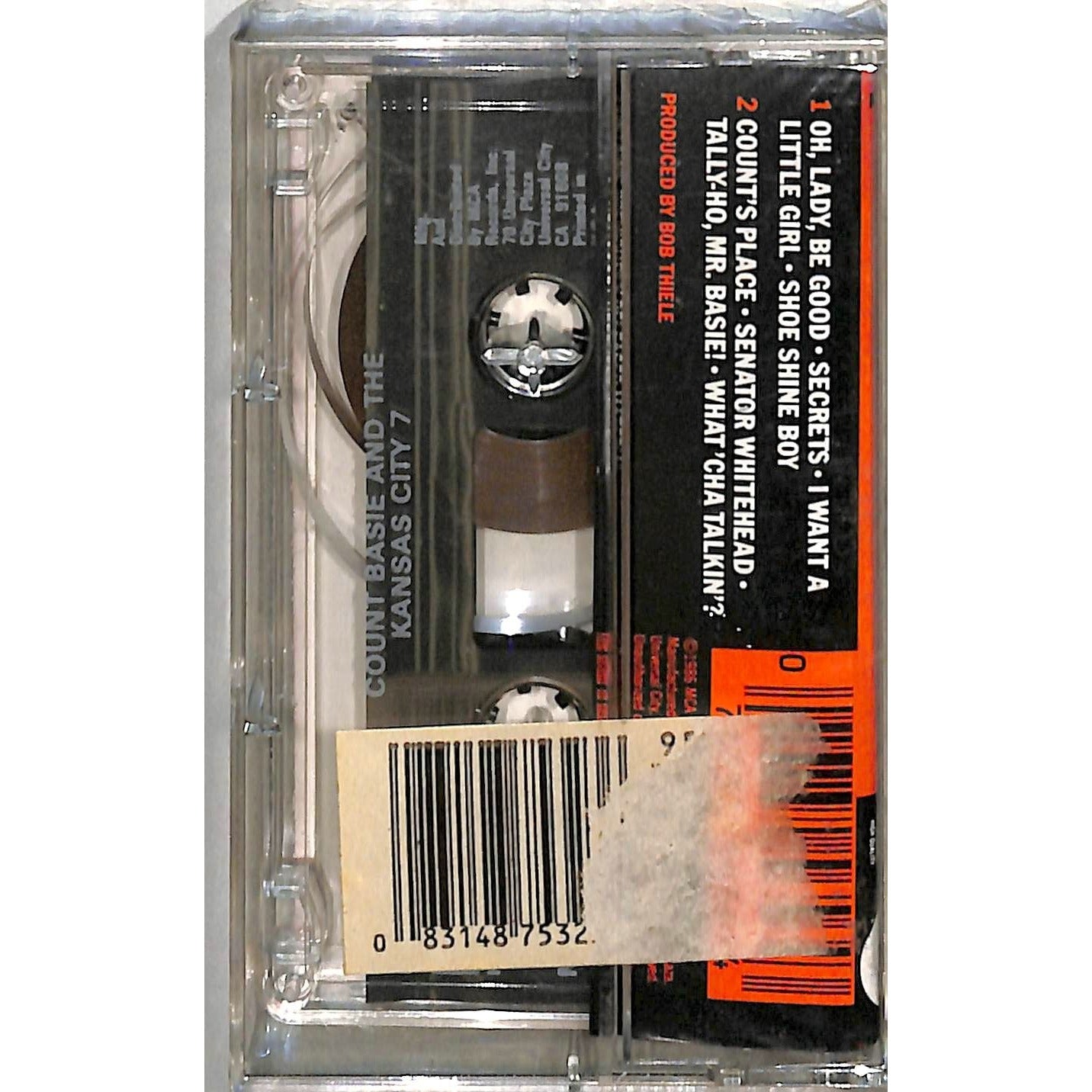 Count Basie & the Kansas City 7 Self-Titled Sealed Cassette Tape MCAC-5656