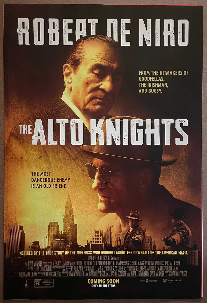 The Alto Knights 2025 USA One-Sheet DS Crime Drama Poster 27x40