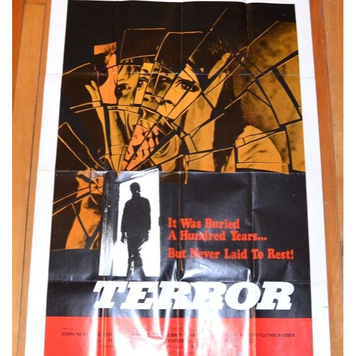 Terror (1978) Classic Horror Original Movie Poster 27x41 Carolyn Courage