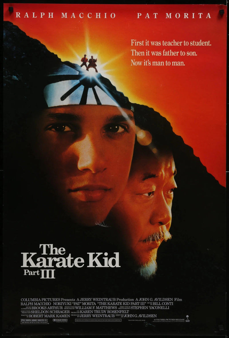 The Karate Kid Part III (1989) Original Movie Poster SS 27x40 Ralph Macchio