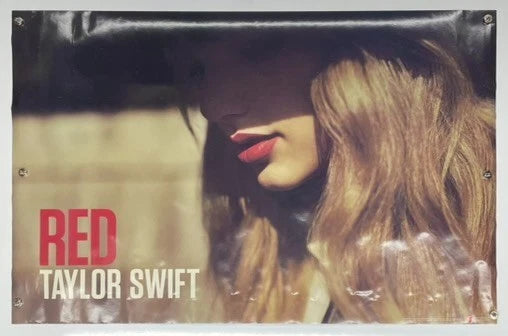 Taylor Swift Red 2012 Promotional Poster 22x34