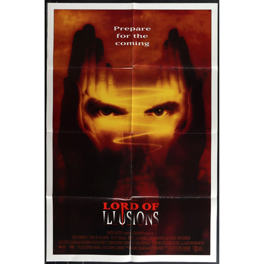 Lord of Illusions (1995) Original Movie Poster Folded, 2 sided 27x41 EM4-152
