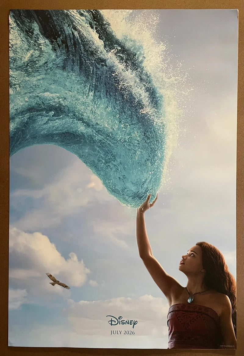 Moana Live Action 2026 US One Sheet 27x40 DS Poster Disney Teaser