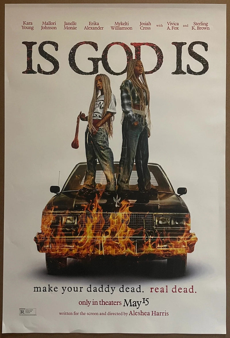 Is God Is 2025 Janelle Monáe Vivica A. Fox 27x40 DS Movie Poster