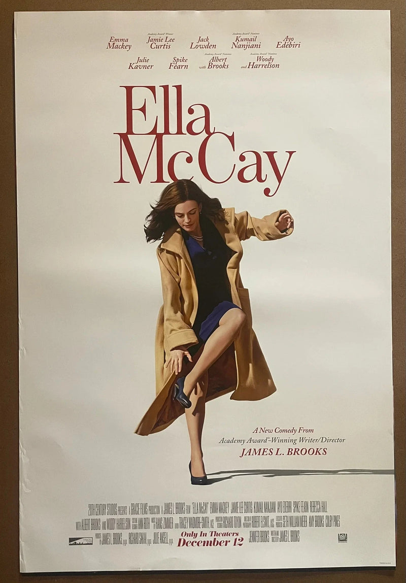 Ella McCay 2025 Emma Mackey James L. Brooks 27x40 DS Rolled Poster