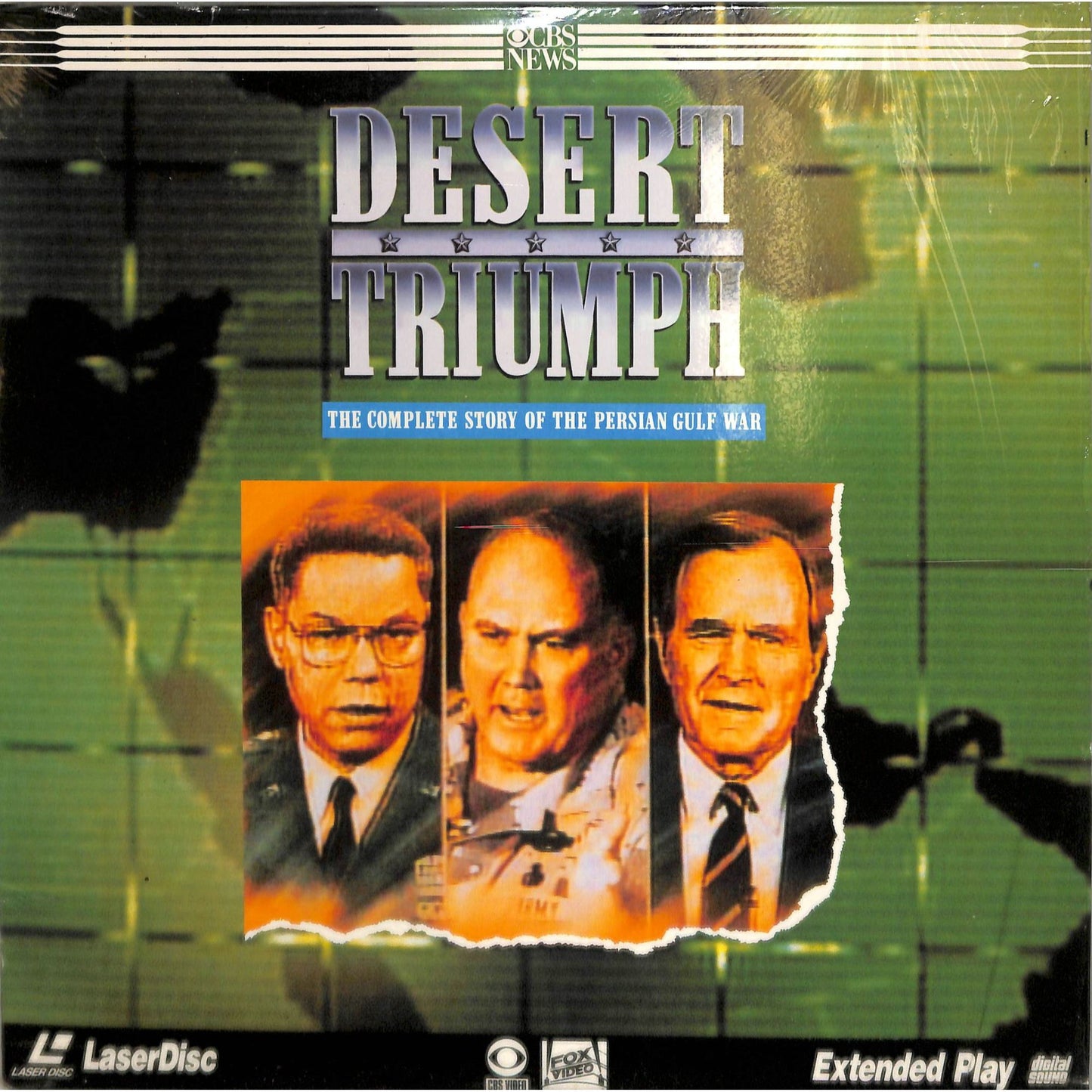 Desert Triumph: The Complete Story of the Persian Gulf War (1991) Laserdisc