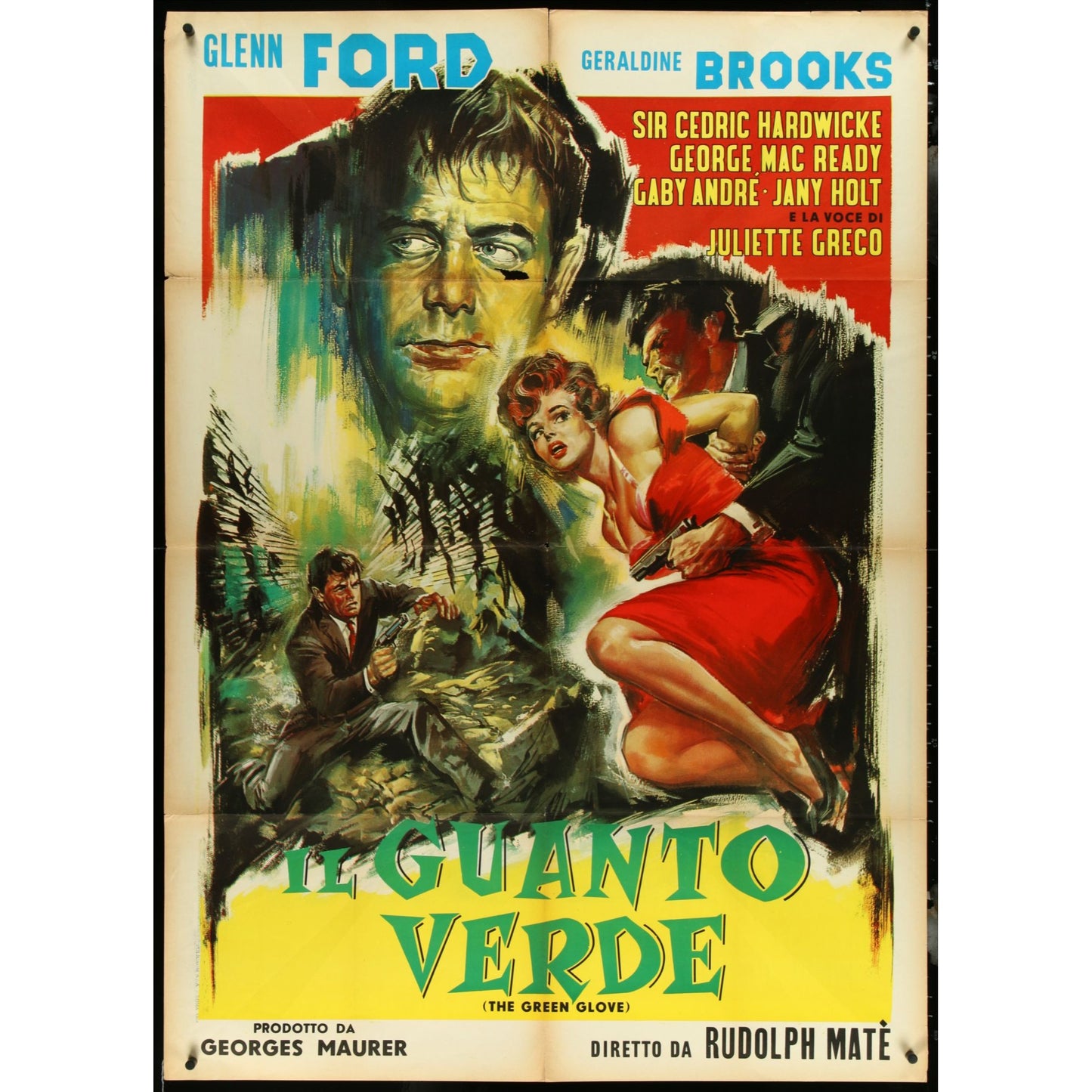 Amazing Collection of 23 Large folded Italian Movie Posters 1960s-1970s 39.5x55"