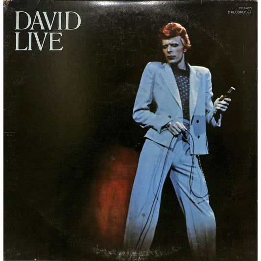 David Bowie - David Live 2LP Vinyl Record CPL2-0771
