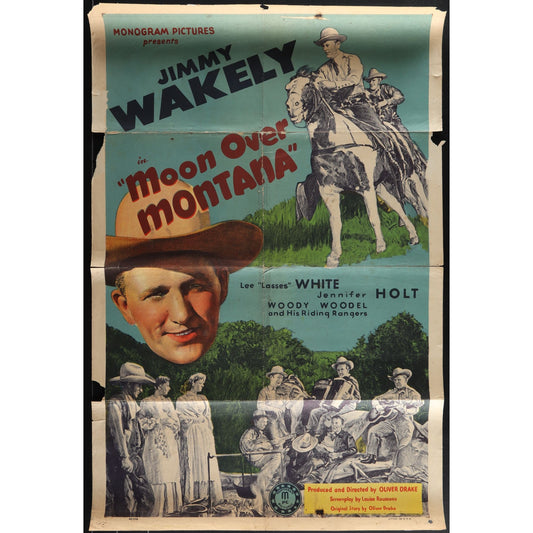 Moon Over Montana (1946) Original Movie Poster 27x41