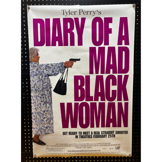 Diary of a Mad Black Woman (2005) Original Movie Poster Roll Double Sided 27x40