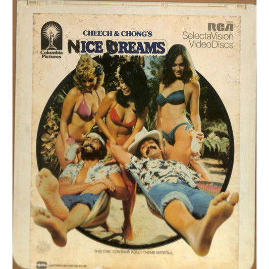Nice Dreams (1981) Vintage CED RCA SelectaVision Videodisc TESTED WORKING