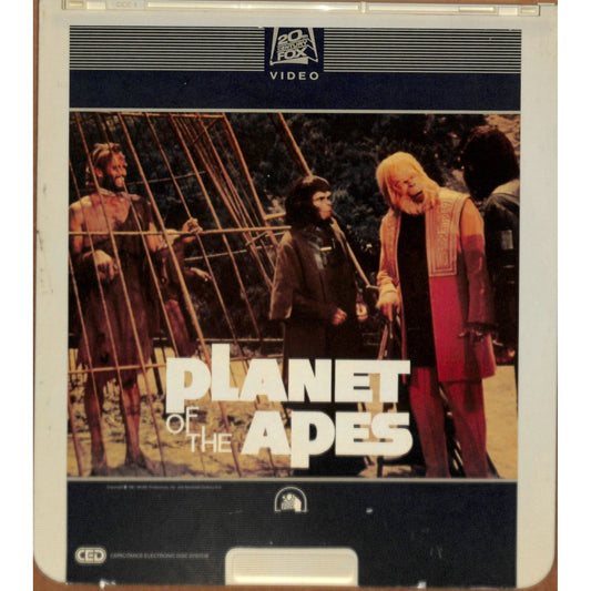 Planet of the Apes (1982) Vintage CED RCA SelectaVision Videodisc TESTED WORKING