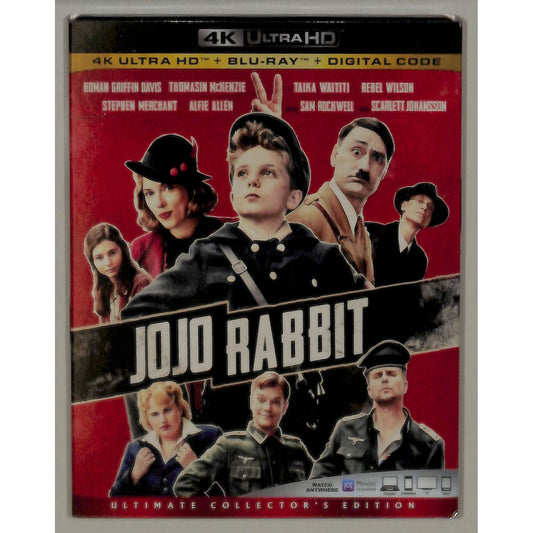Jojo Rabbit (2019) Blu-Ray Used VG w/ Slipcase