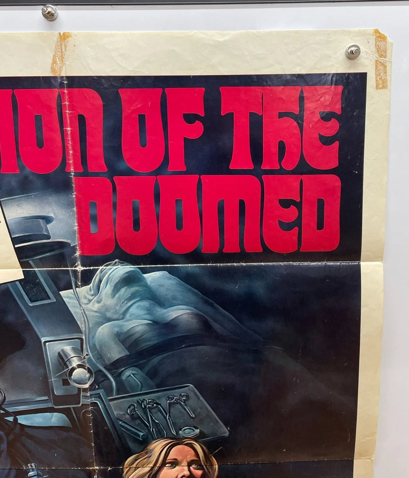 Mansion of the Doomed (1976) Original One Sheet Movie Poster Horror 27x41