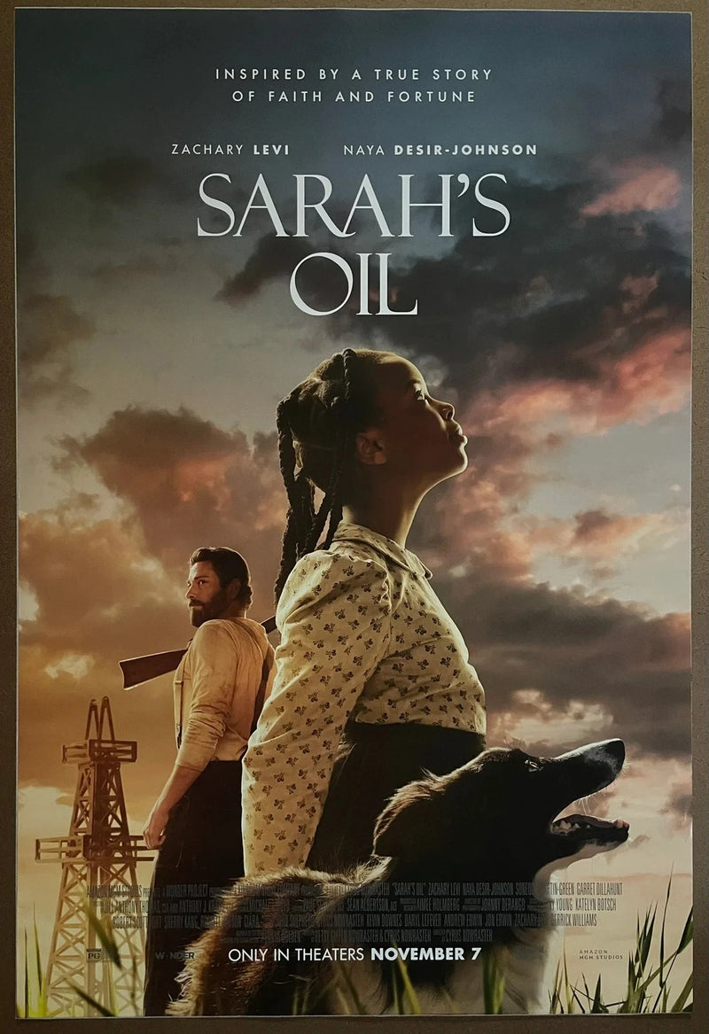 Sarah’s Oil 2025 USA One-Sheet Rolled DS Faith Drama Poster