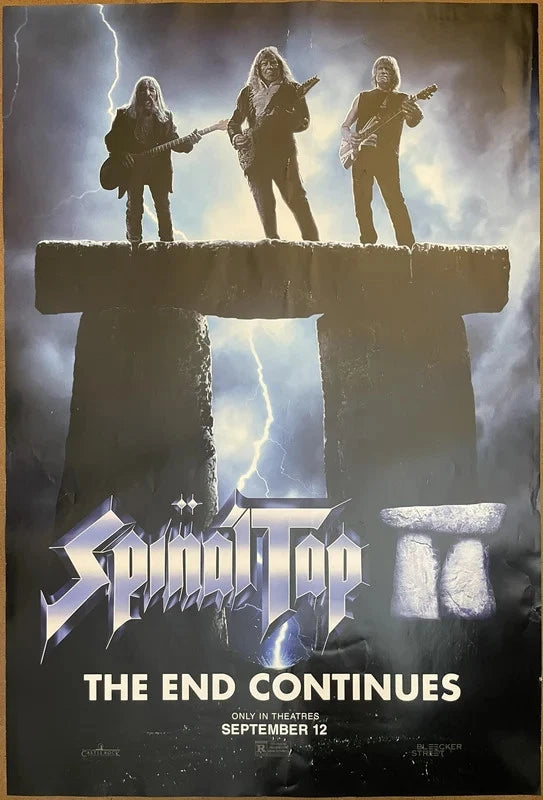 Spinal Tap II The End Continues 2025 Original Movie Poster 27x40 DS