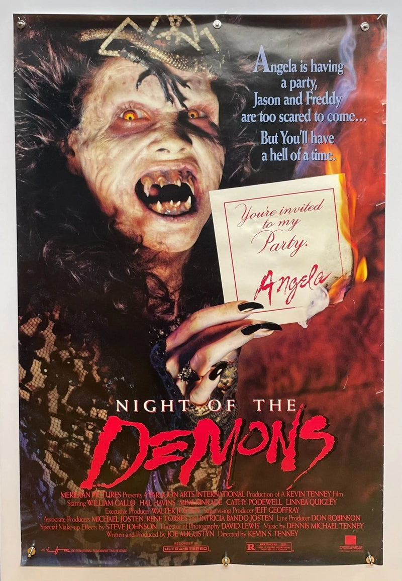 Night of the Demons 1988 Horror Movie Poster 27x40
