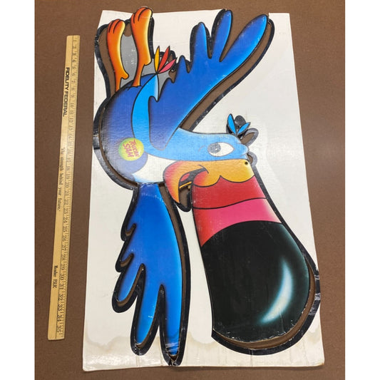 Toucan Sam Standee (probably late 80s) Kellogg Co. 24"x46"