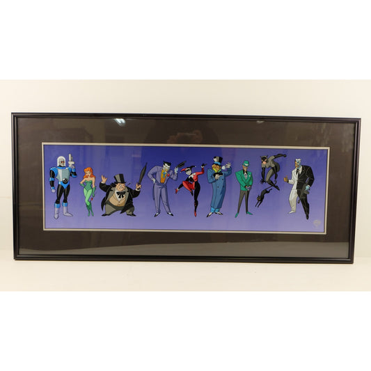 The Villains of Gotham City Limited Edition Fine Art Print (Issued in 1994)