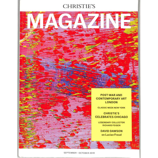 Christie's Magazine Art Catalog September-October 2019