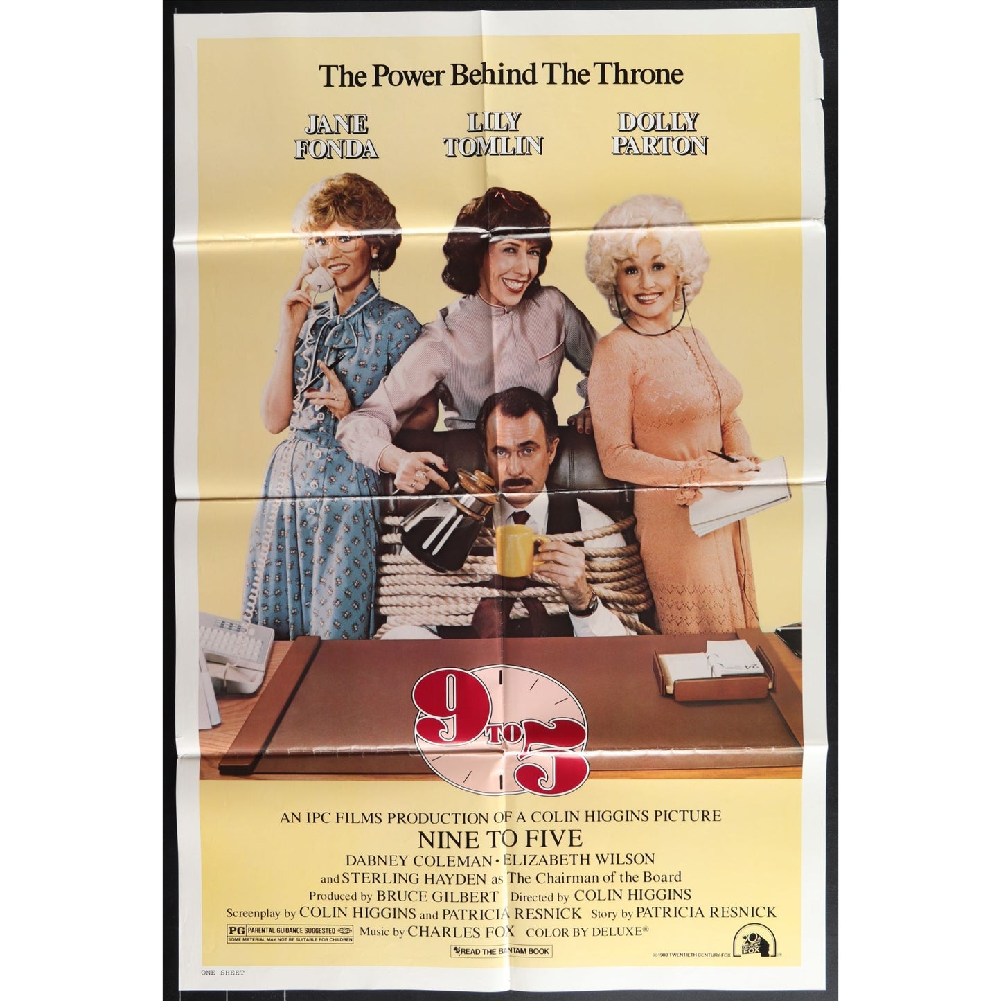 9 to 5 (1980) Original Movie Poster Folded 27x41