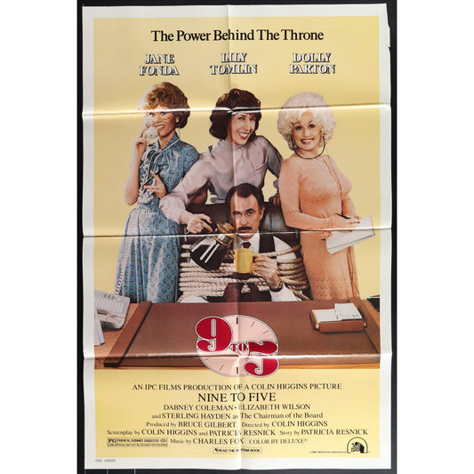9 to 5 (1980) Original Movie Poster Folded 27x41