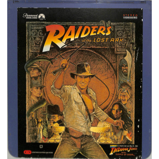 Raiders of the Lost Ark (1981) Vintage CED Videodisc