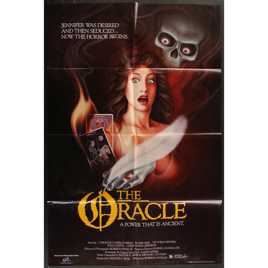 The Oracle (1985) Original Movie Poster Folded 27x41