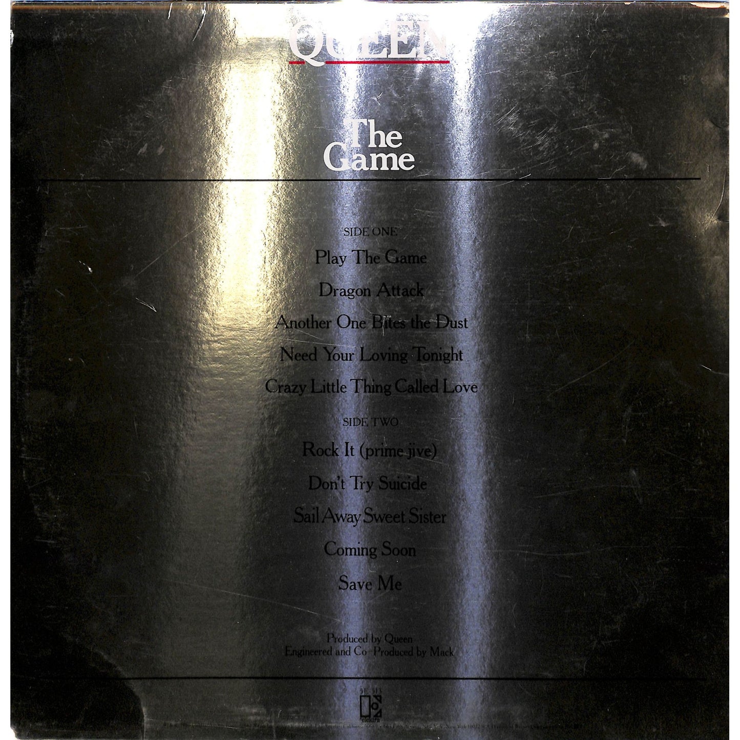 Queen - The Game Vinyl Record 5E-513