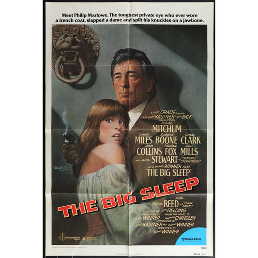 The Big Sleep (1978) Original Movie Poster Folded 27x41