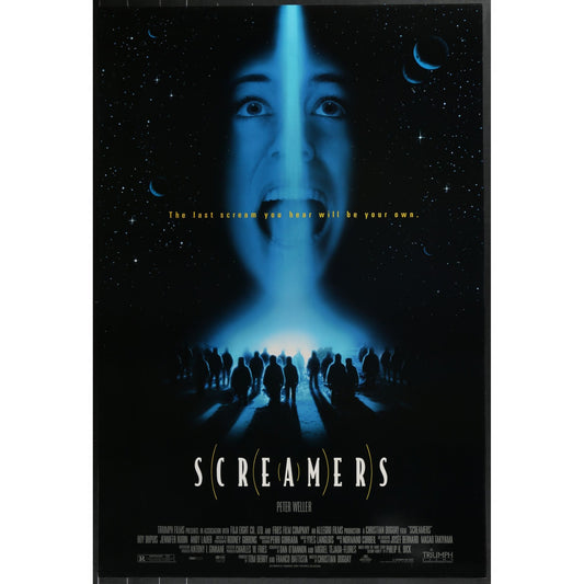 Screamers (1995) Original Double-sided Movie Poster Rolled 27x40