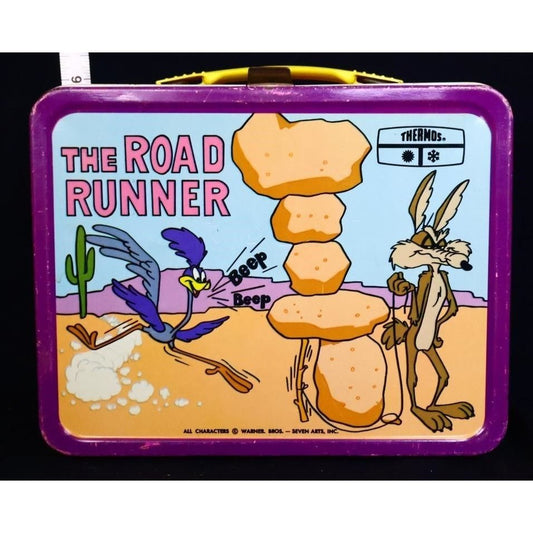 Vintage metal The Road Runner lunchbox