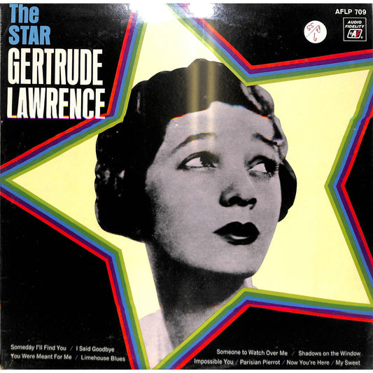 Gertrude Lawrence - The Star (1968) Sealed Mono Vinyl Record AFLP 709