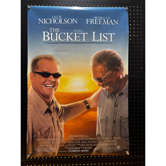 Bucket List (2007) Original Movie Poster Double-sided 27x40
