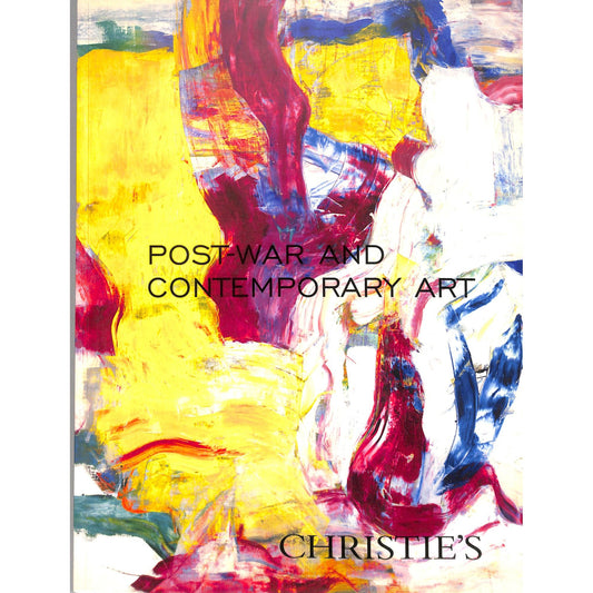 Christie's Post War and Contemporary Art Auction Catalog May 16, 2007