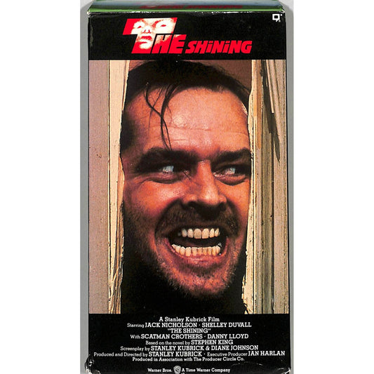 The Shining (1980) VHS Tape Good Condition