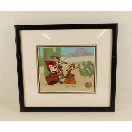 Road Scholar by Chuck Jones Limited Edition Animation Cel (issue 1993)